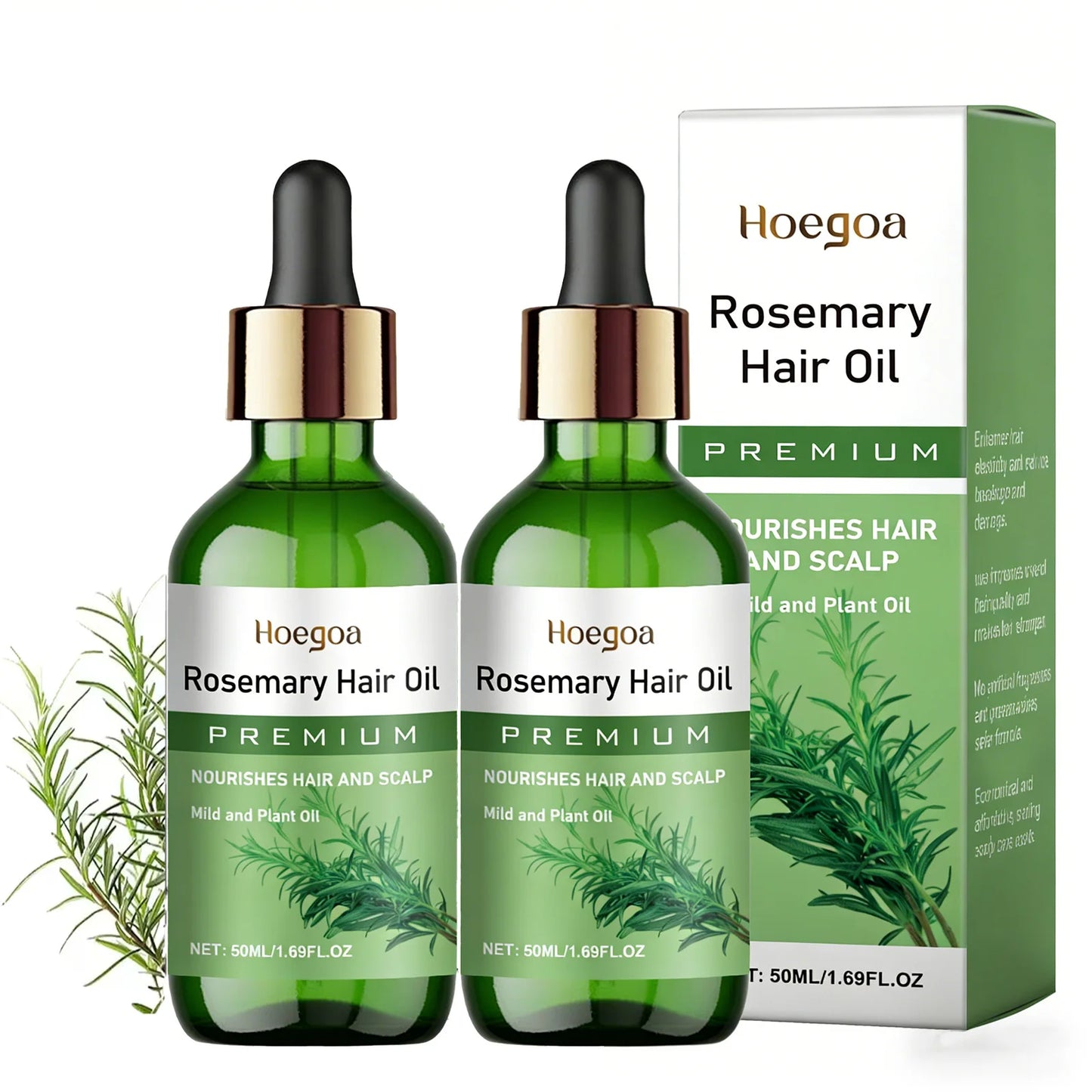 Rosemary Essential Oil for Hair Scalp & Hair Strengthening