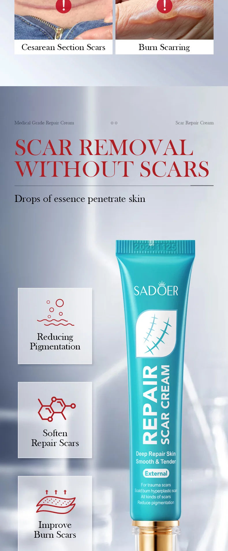 SADOER Scar Repair Cream