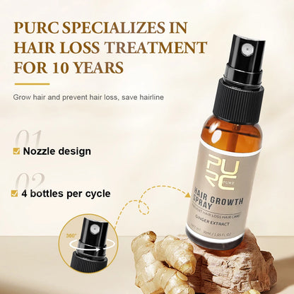 PURC Fast Ginger Hair Growth Spray,