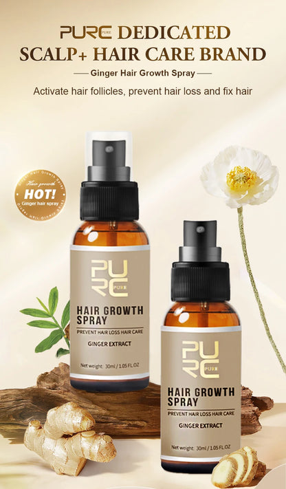 PURC Fast Ginger Hair Growth Spray,