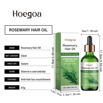 Rosemary Essential Oil for Hair Scalp & Hair Strengthening